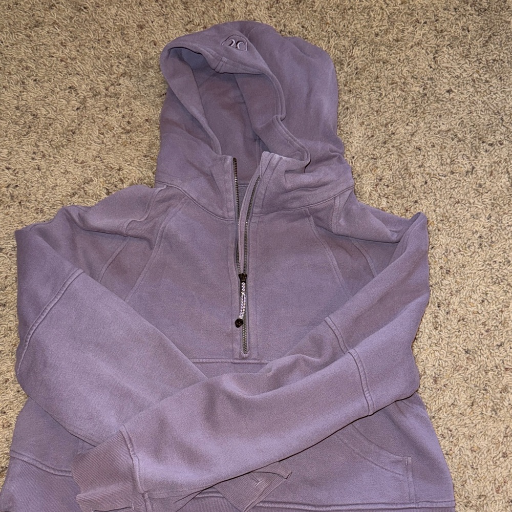 Lululemon oversized half zip hoodie scuba